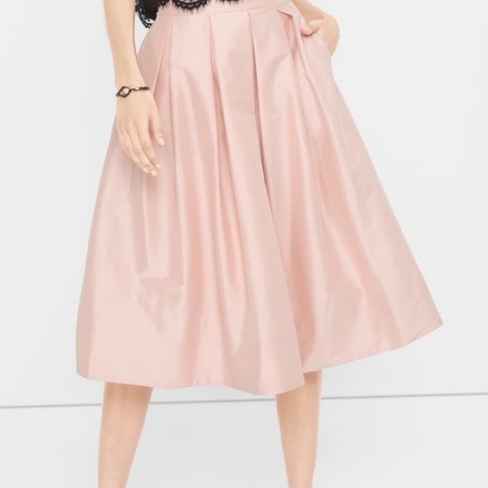 Pink Midi Skirt